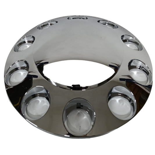 Copa de Eje Delantero Cromada - Tipo Original para Rines Unimount 33mm (Sin Tapones) 14714