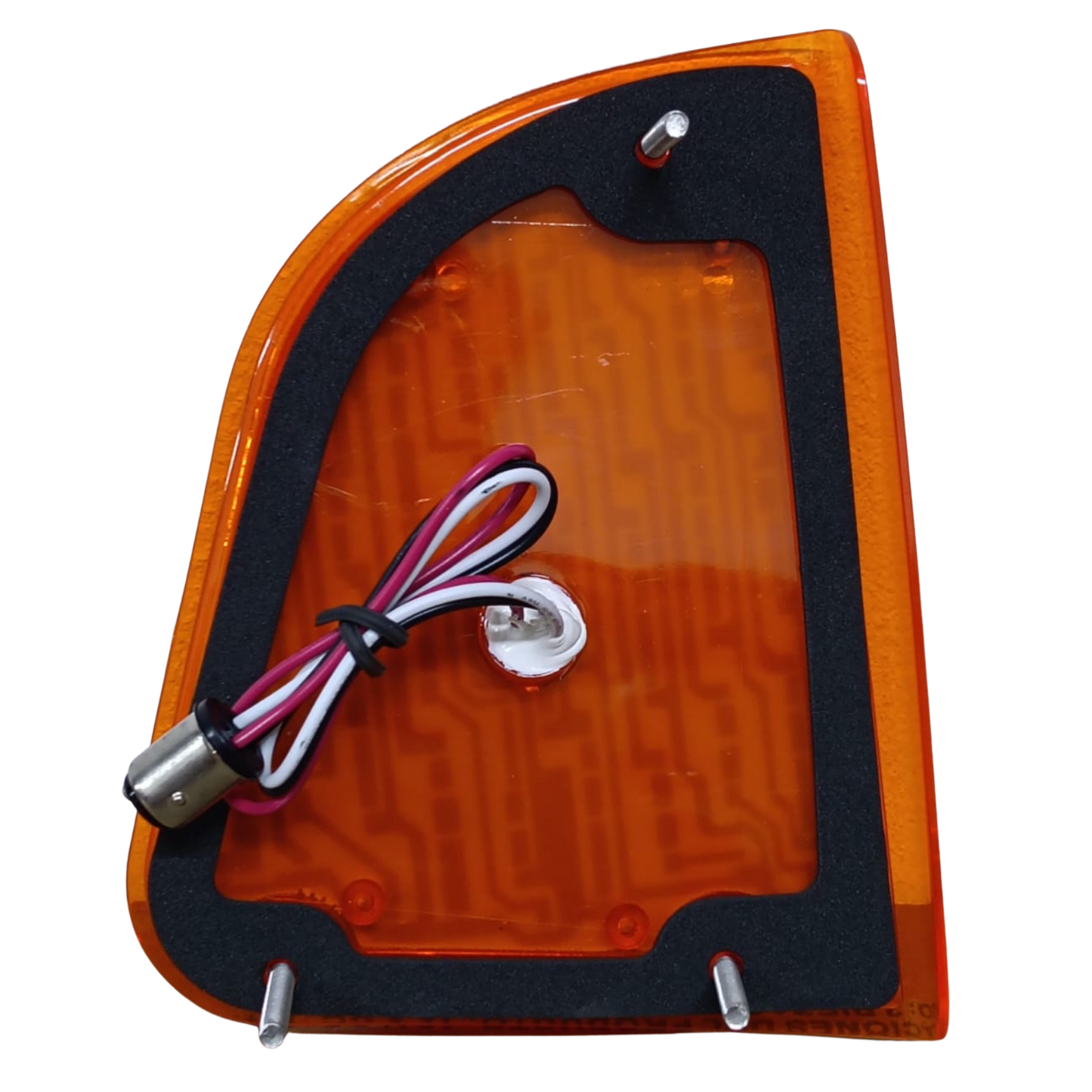 Cuarto Lateral de Cofre Izquierdo para Kenworth T600 (29 LEDs Ámbar) - Lado Chofer