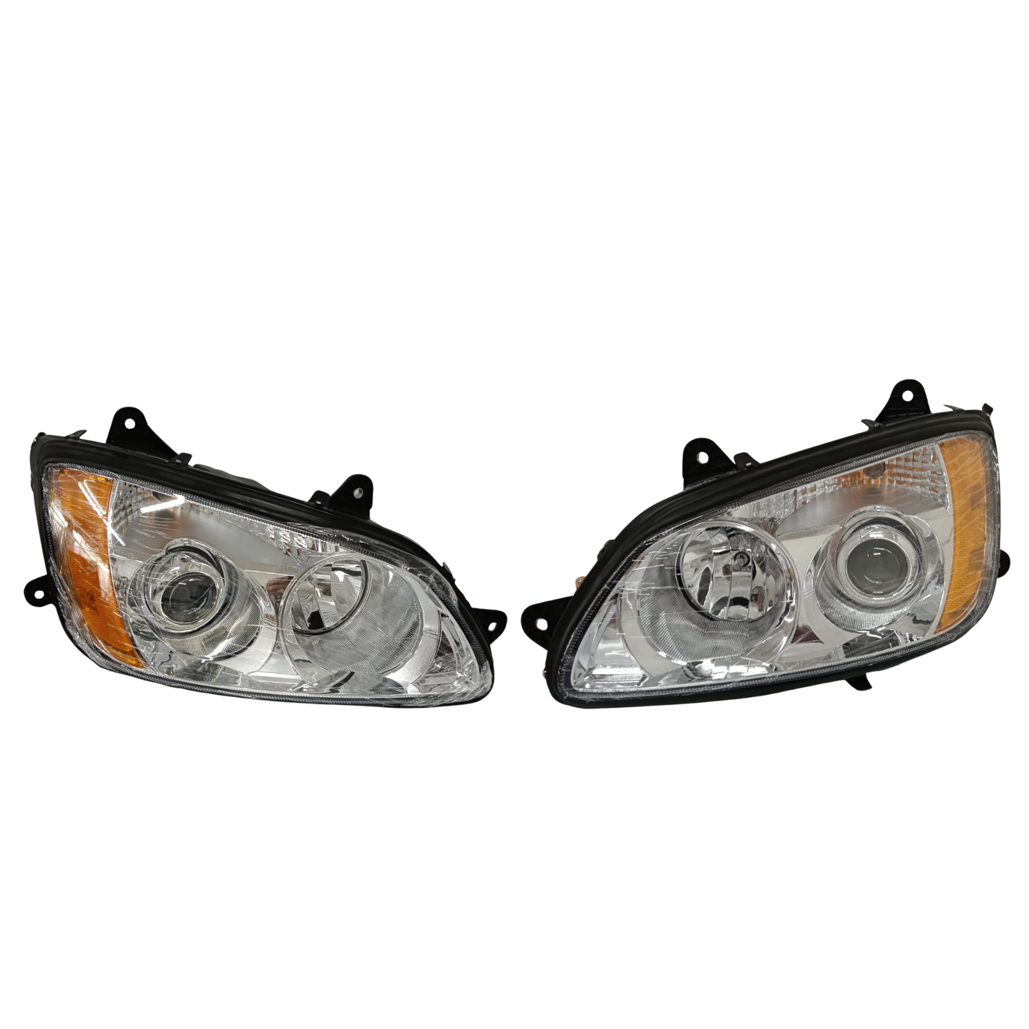 Juego de Faros Delanteros (Izquierdo + Derecho) para Kenworth T660 - Kit Completo