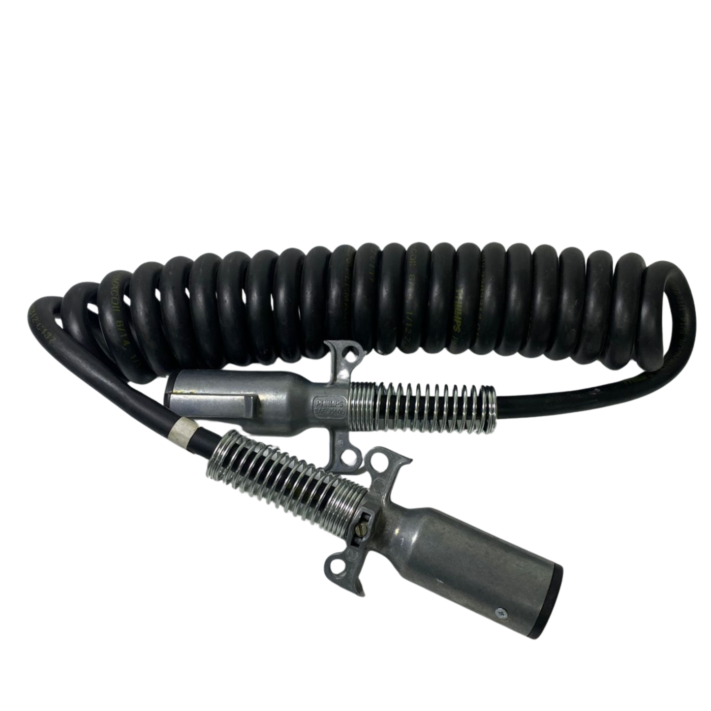 Cable Espiral Eléctrico de 7 Vías para Remolque PH24-4621