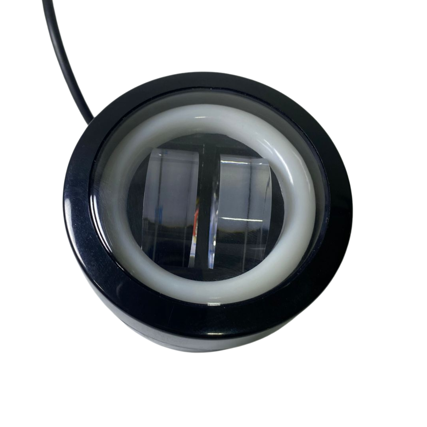 Faro Auxiliar Redondo LED con Lupa y Ojo de Ángel