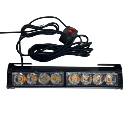 Barra Estrobo LED Ámbar de Señalización con Controlador