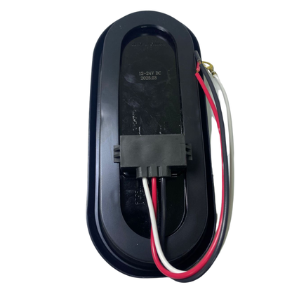 Plafón LED Ovalado 6" Rojo para Alto y Direccional ACP106210R