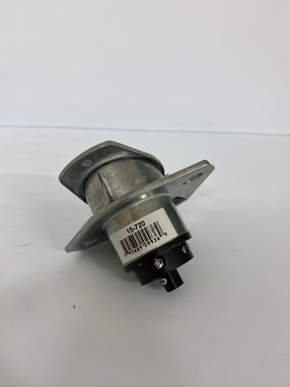 Conector Hembra 7 Vías Phillips (Zoclo Metálico) - Pines Ranurados - Código 15-720