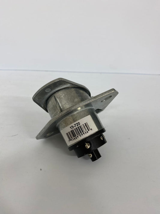 Conector Hembra 7 Vías Phillips (Zoclo Metálico) - Pines Ranurados - Código 15-720