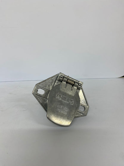 Conector Hembra 7 Vías Phillips (Zoclo Metálico) - Pines Ranurados - Código 15-720