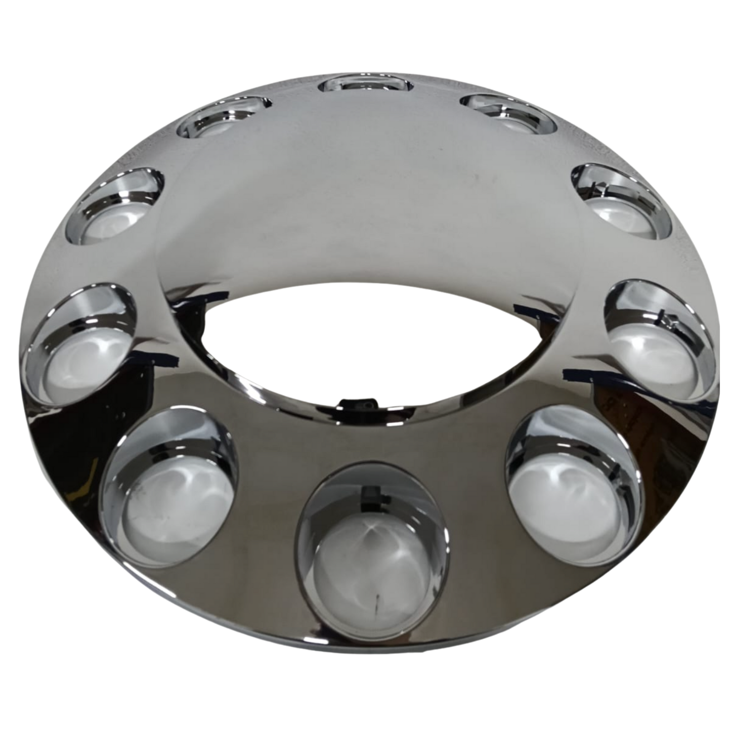 Copa de Eje Delantero Cromada - Tipo Original para Rines Unimount 33mm (Sin Tapones) 14714