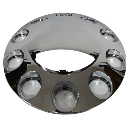 Copa de Eje Delantero Cromada - Tipo Original para Rines Unimount 33mm (Sin Tapones) 14714