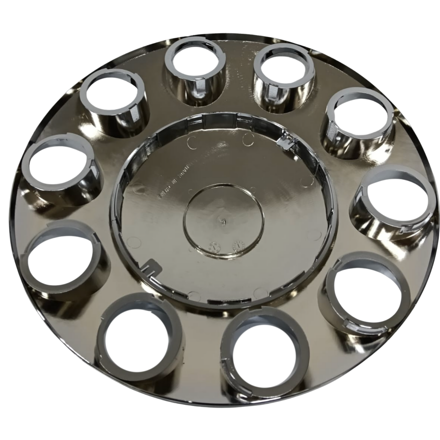 Copa de Eje Delantero Cromada - Tipo Original para Rines Unimount 33mm (Sin Tapones) 14714