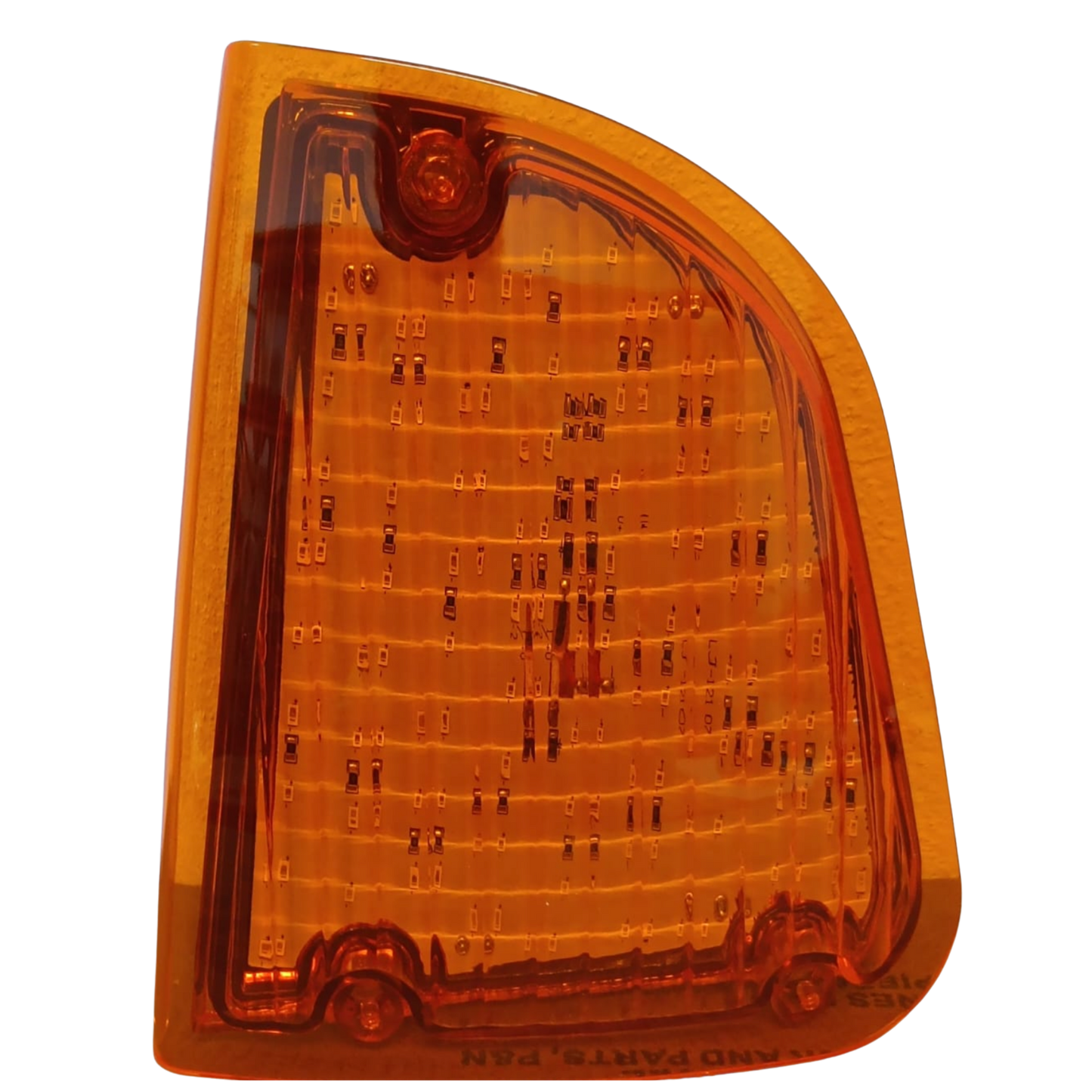 Cuarto Lateral de Cofre Izquierdo para Kenworth T600 (29 LEDs Ámbar) - Lado Chofer