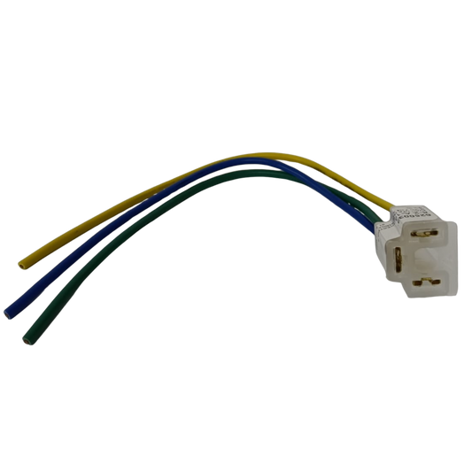 Conector / Socket Universal para Foco H4 y Unidad Sellada (Silvín) - 3 Terminales (Tipo 6250033)