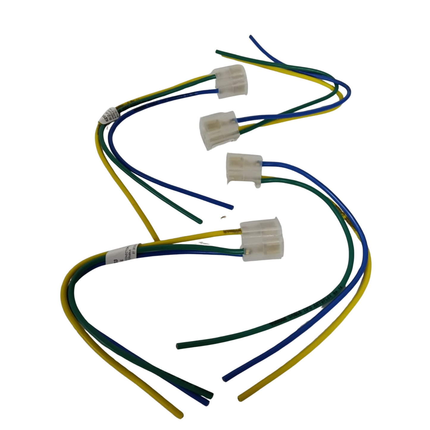 Kit 4 Piezas: Conectores / Sockets Universales H4 y Silvín (3 Terminales) - Para Renovación Frontal