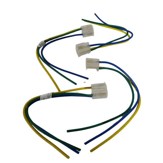 Kit 4 Piezas: Conectores / Sockets Universales H4 y Silvín (3 Terminales) - Para Renovación Frontal