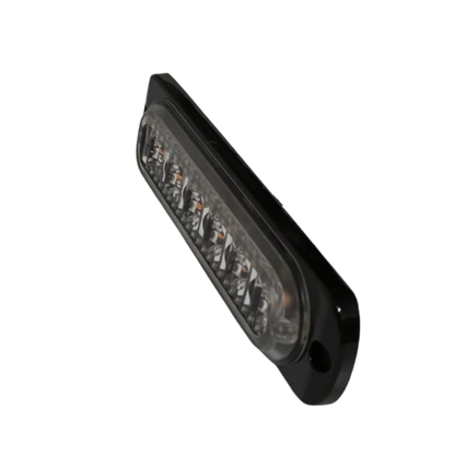 Luz Marcadora Lateral / Gálibo Rectangular 6 LEDs Ámbar - Multivoltaje 12V/24V (LAAF+4)