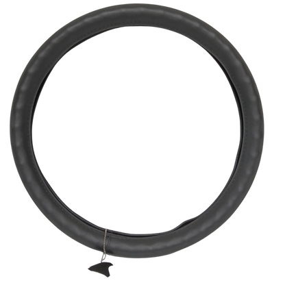 Funda para Volante de Tractocamión 18" (46cm) Negro Tipo Piel - Agarre Premium (11304)