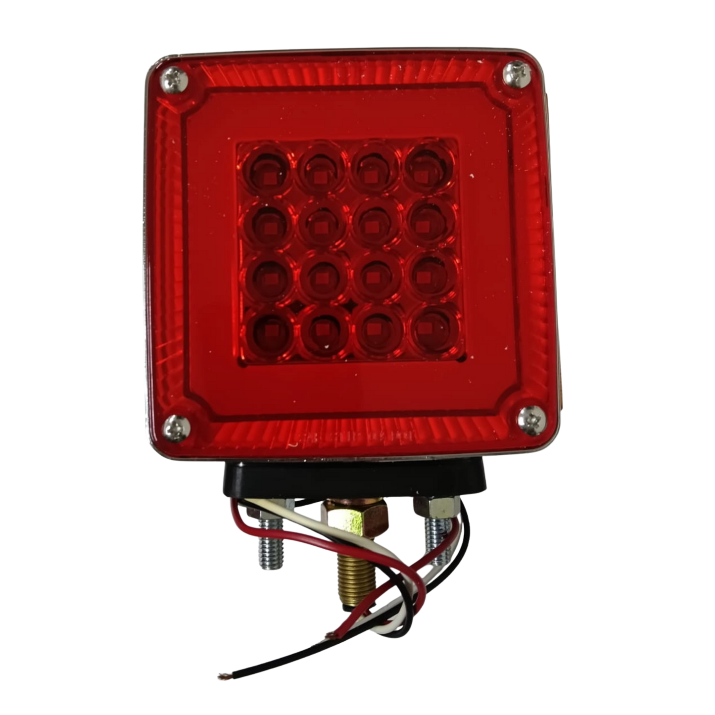Plafón Trasero "Halo" 36 LEDs Rojo/Ámbar con Estrobo y Direccional - Lado Derecho (Pasajero)