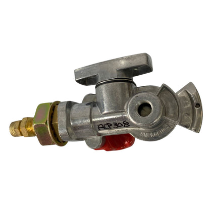 Manita de Aire (Gladhand) Tipo Emergencia con Válvula de Cierre - Roja - Código ACP308