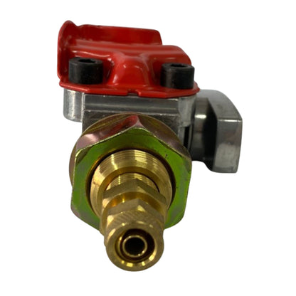 Manita de Aire (Gladhand) Tipo Emergencia con Válvula de Cierre - Roja - Código ACP308