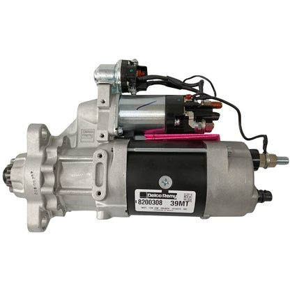 Marcha Tipo Delco Remy 39MT (12V 11 Dientes) Cuello Rotable - Código 8200308