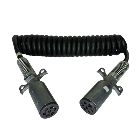 Cable Espiral Eléctrico de 7 Vías para Remolque PH24-4621