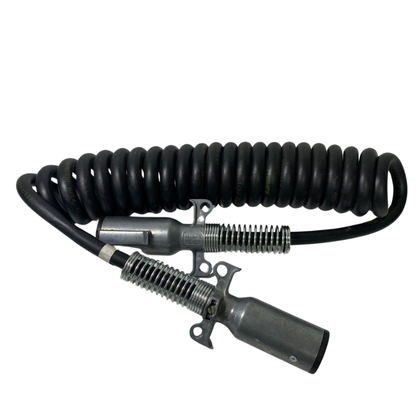 Cable Espiral Eléctrico de 7 Vías para Remolque PH24-4621