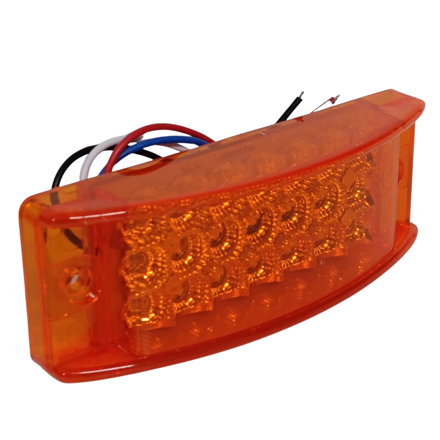Plafón Rectangular 6" LED Ámbar (21 LEDs) | Código 14338