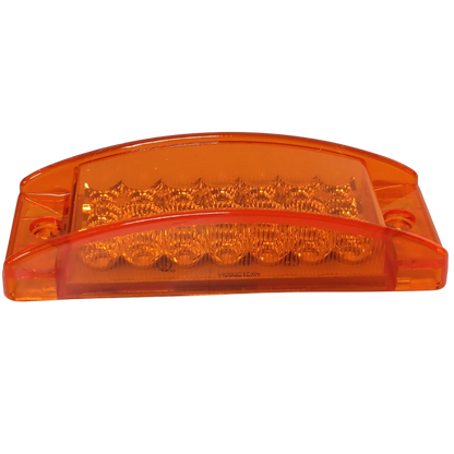Plafón Rectangular 6" LED Ámbar (21 LEDs) | Código 14338