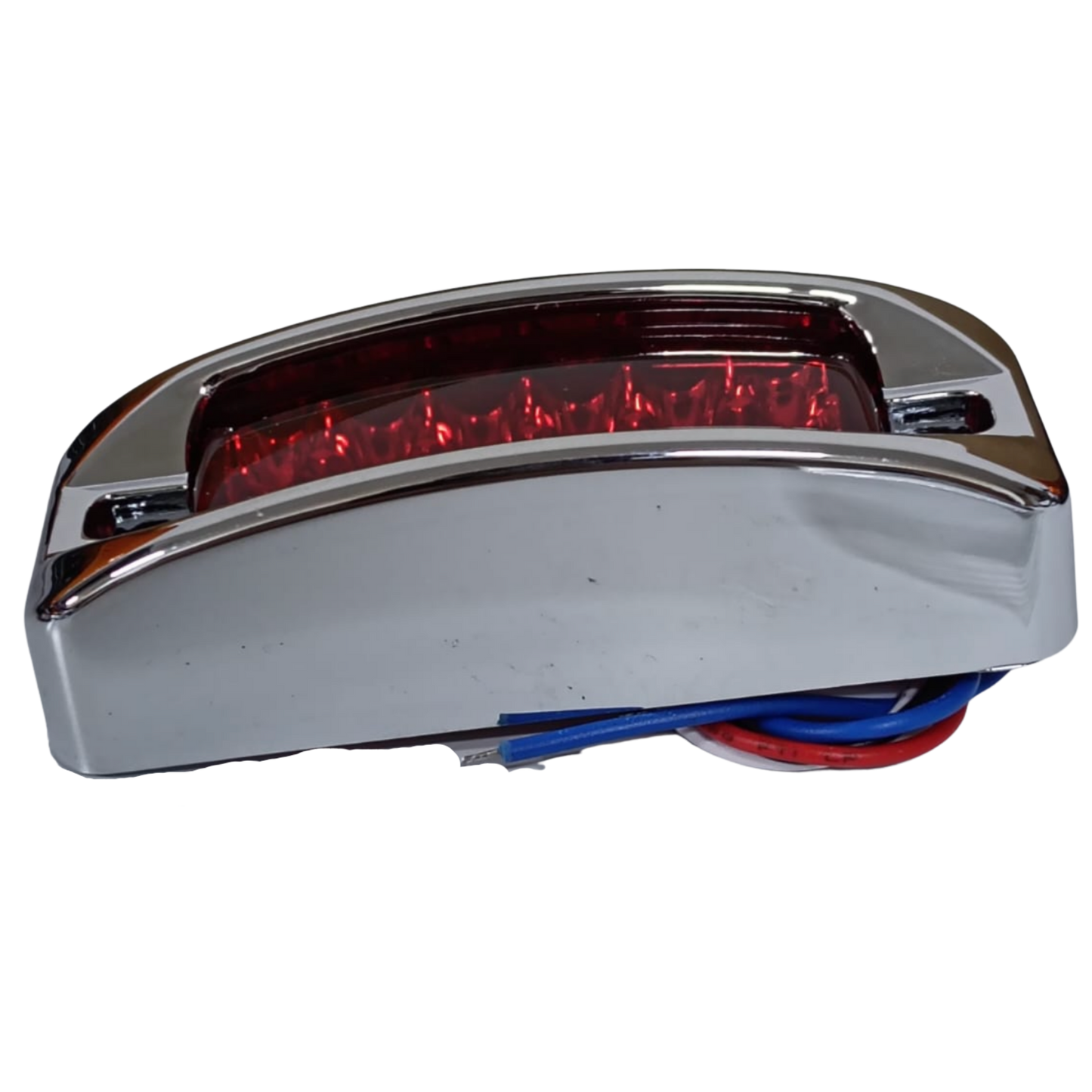 Plafón Mini Rectangular LED Rojo de Alta Intensidad (12 Diodos) - Universal 12V/24V