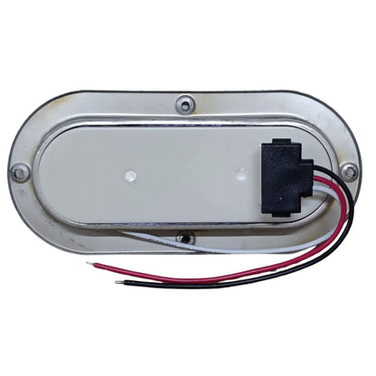 Plafón Ovalado 6" Blanco 24 LEDs (Luz de Reversa) - 15724