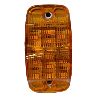 Plafón Rectangular 4x2" LED Ámbar de Alta Intensidad (15 LED)