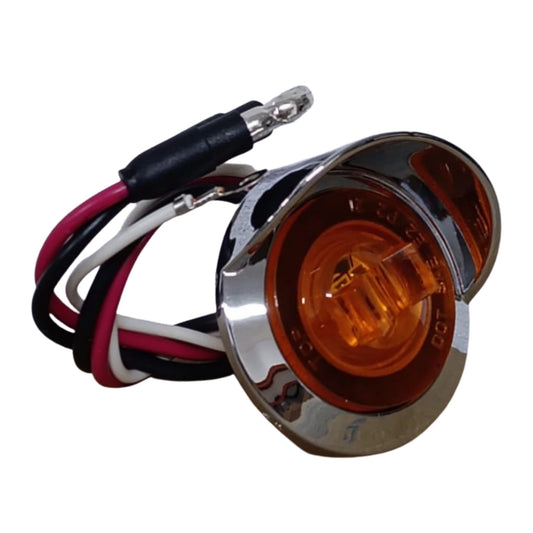 Plafón Marcador Redondo 1-3/4" Ámbar LED (Luz de Gálibo) - 14879