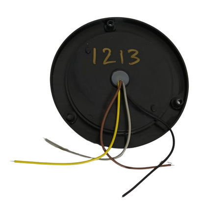 Plafón Marcador Redondo Ámbar LED con Brida de Seguridad (12/24V) - 1213