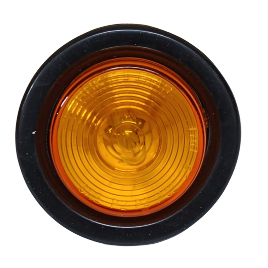 Plafón Sellado Redondo 2" Ámbar Incandescente con Terminales - Tipo 2241