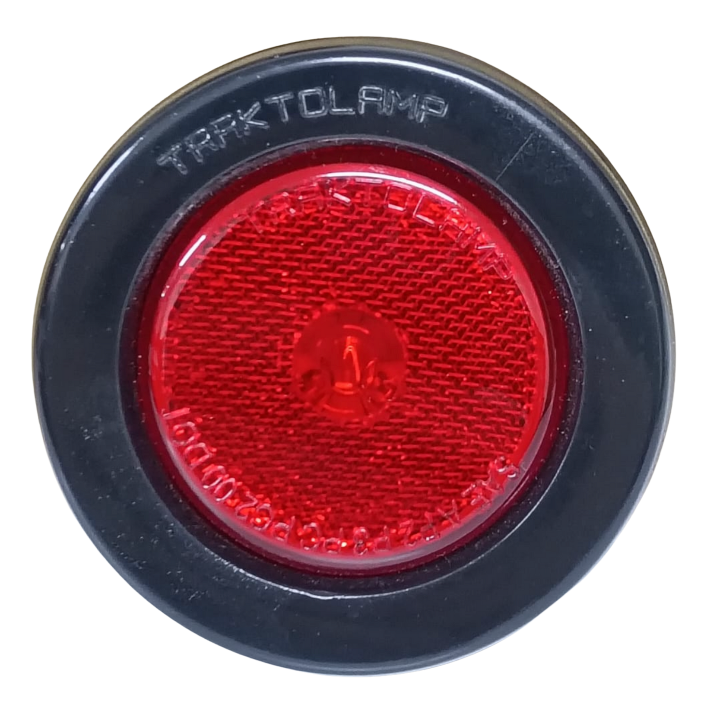 Plafón Sellado Redondo 2 ½" Rojo para Gálibo con Hule y Conector (Serie 2240)