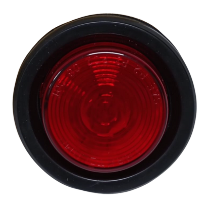 Plafón Sellado Redondo 2" Rojo Incandescente con Terminales - Tipo 2241