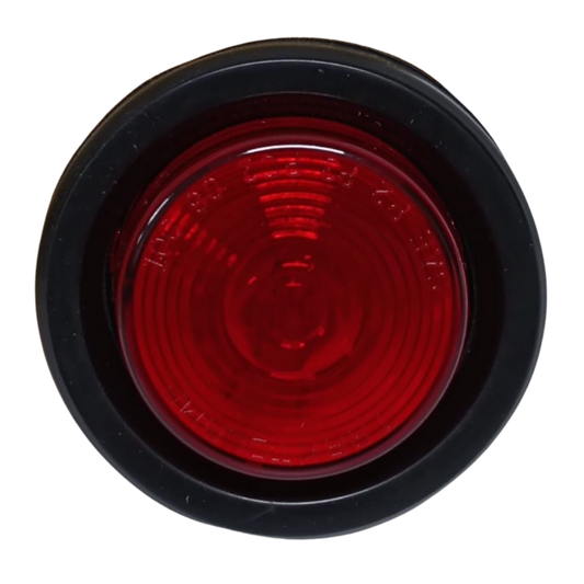 Plafón Sellado Redondo 2" Rojo Incandescente con Terminales - Tipo 2241