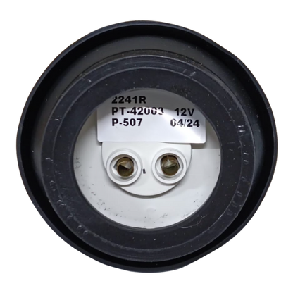 Plafón Sellado Redondo 2" Rojo Incandescente con Terminales - Tipo 2241