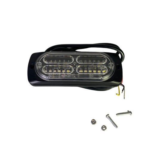 Plafón LED Ovalado 6" Blanco de Alta Intensidad (Luz de Reversa / 24 Diodos) TL2B